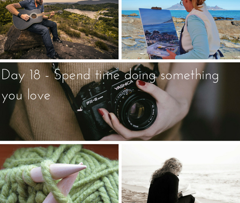 Winter Wellness Challenge Day 18 – Spend time doing something you love