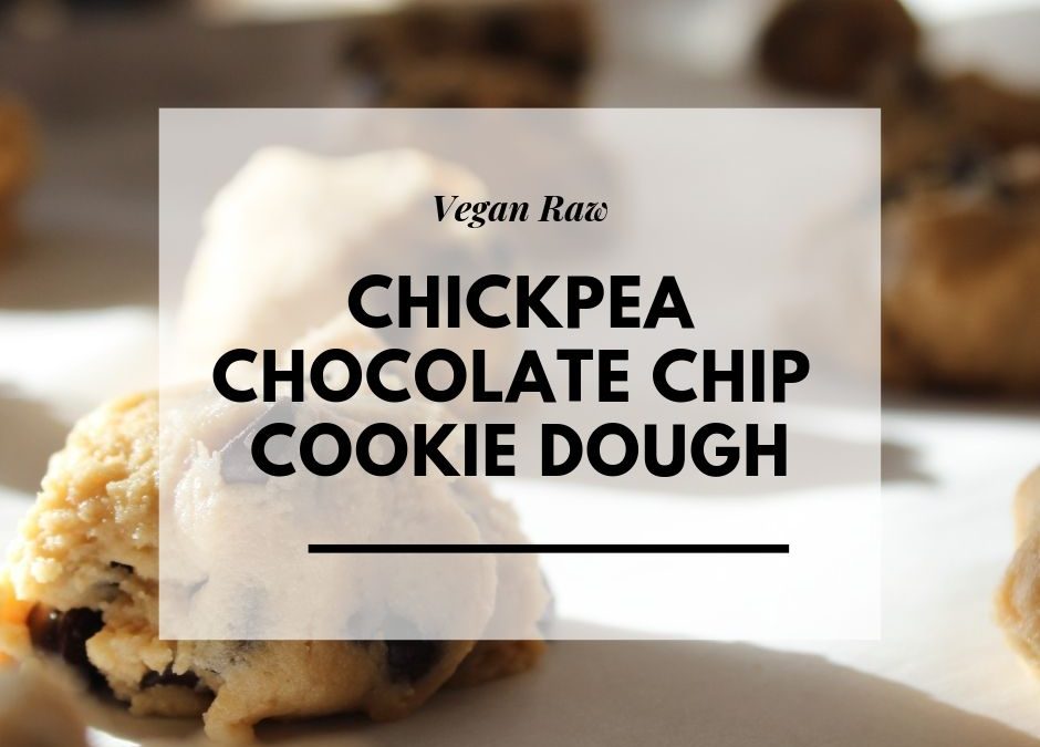 Chocolate Chip-Chickpea Cookie Dough 