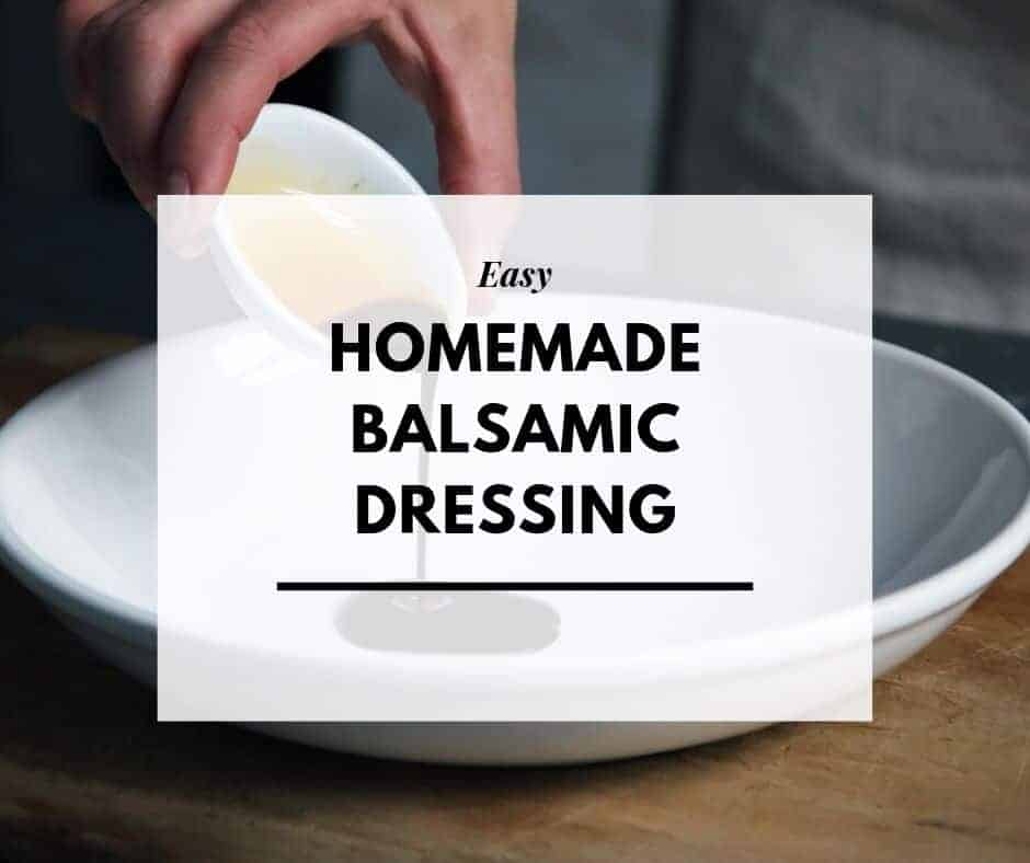 Balsamic Dressing
