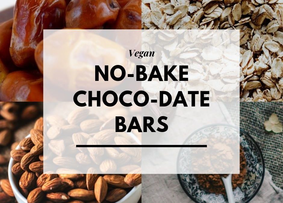 Easy No-Bake Choco-Date Brownie Bars (vegan)