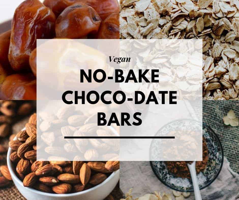 Vegan No-Bake Date bars