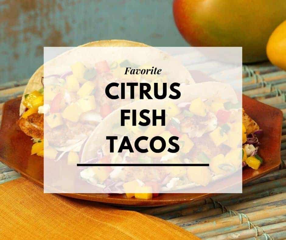 Citrus Fish Tacos