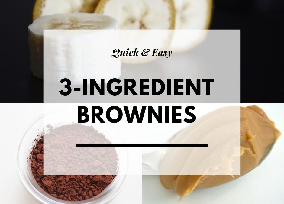 3-Ingredient Brownies